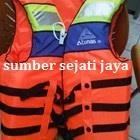 Baju Pelampung / Life Jacket ATUNAS Ukuran XL Orange 1